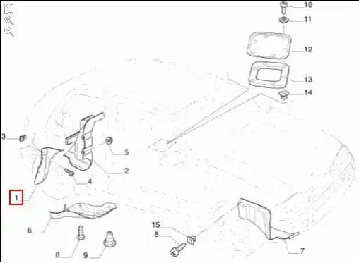 PROTETOR PARALAMA TRAS FIAT PALIO 96/00 DIR