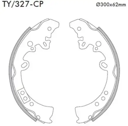 SAPATAS FREIO TOYOTA HILUX SRV 2005/ SW4 2005/