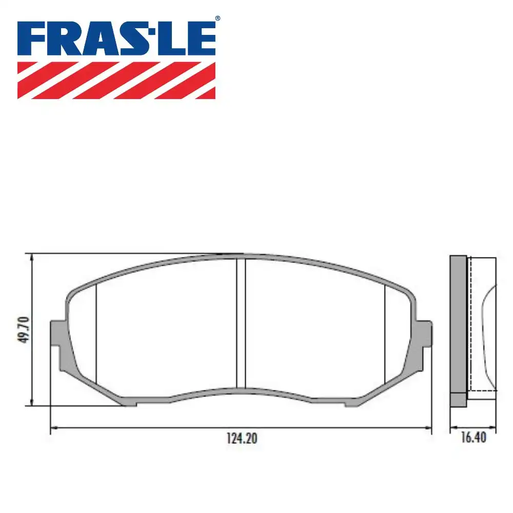 PASTILHA FREIO DIANTEIRA SUZUKI GRAND VITARA 2006/