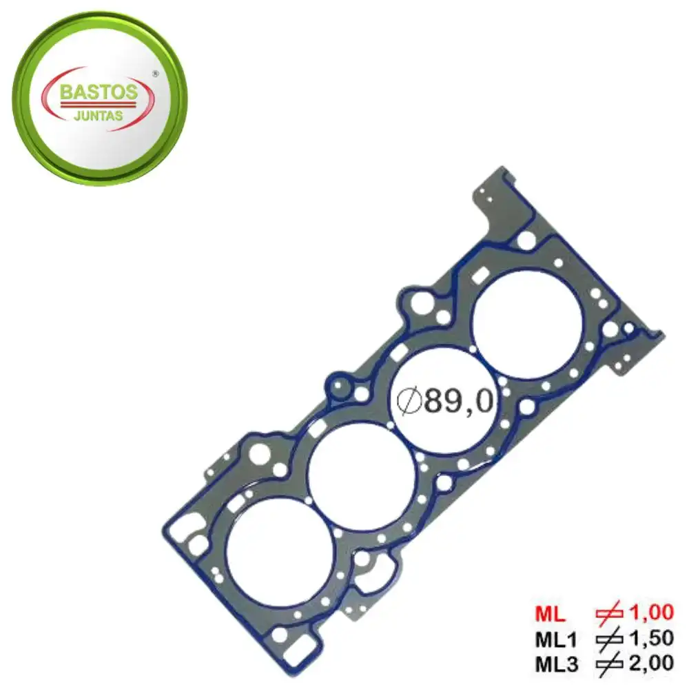 JUNTA CABECOTE FUSION 2.0 16V GASOLINA 2012 A 2021 METAL