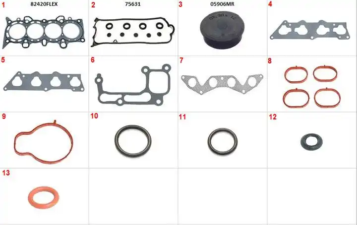JUNTA MOTOR HONDA CIVIC 1.7 16V 2001/ SUPERIOR S/ RET