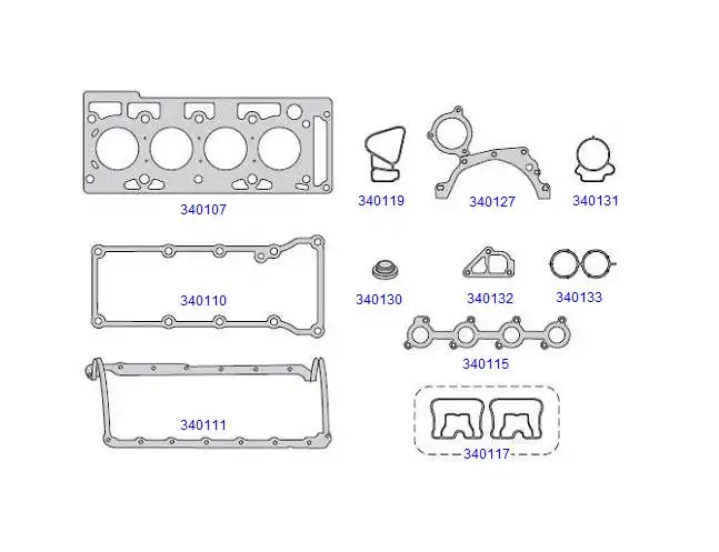 JUNTA MOTOR FIESTA,KA 1.0 8V 99/(MT ZETEC ROCAN) SUPERIOR