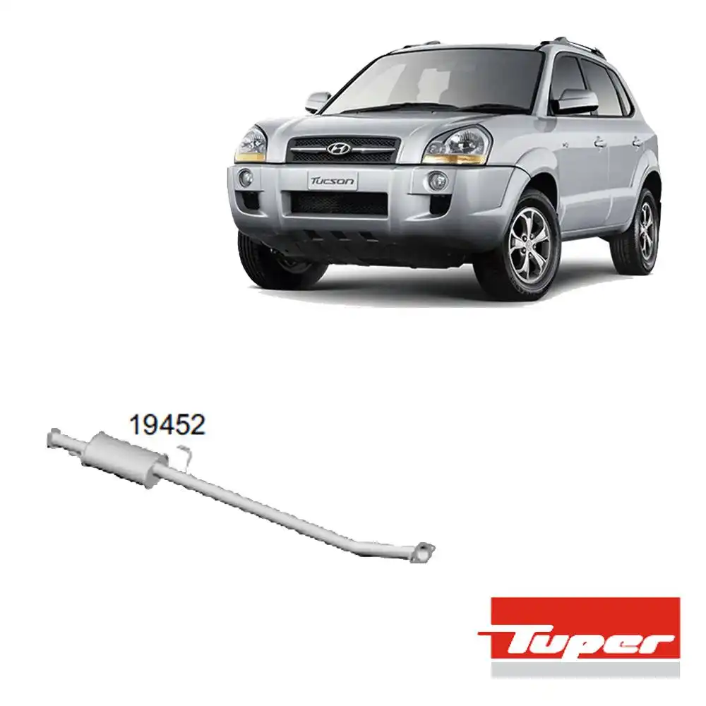 SILENCIOSO INTERMEDIARIO HYUNDAI TUCSON 2.0 16V 2005 A 2008