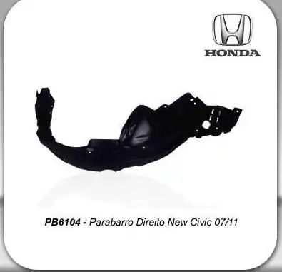 PROTETOR PARALAMA DIANT HONDA NEW CIVIC 2007 A 2011 DIR