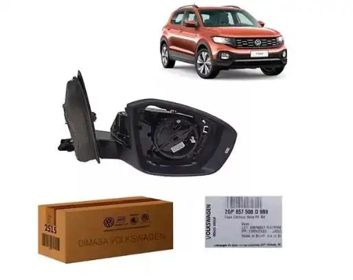 ESPELHO EXT T-CROSS 2020 A 2022 DIR