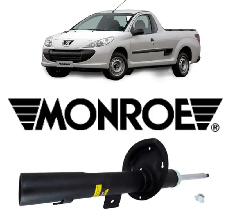 AMORTECEDOR DIANTEIRO PEUGEOT HOGGAR 2010 A 2014 DIREITO