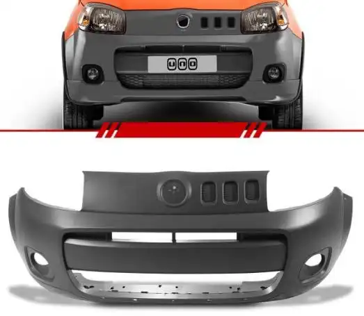 PARACHOQUE DIANTEIRO FIAT UNO NOVO WAY 2010 A 2014 CINZA TEX