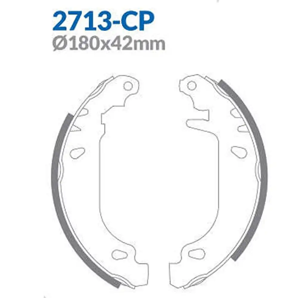 SAPATAS FREIO TRAS RENAULT TWINGO 1.2 1993 A 2000