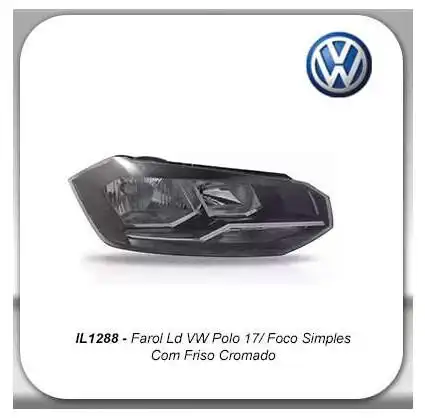 FAROL VIRTUS 2017 A 2021 DIREITO FRISO CROMADO