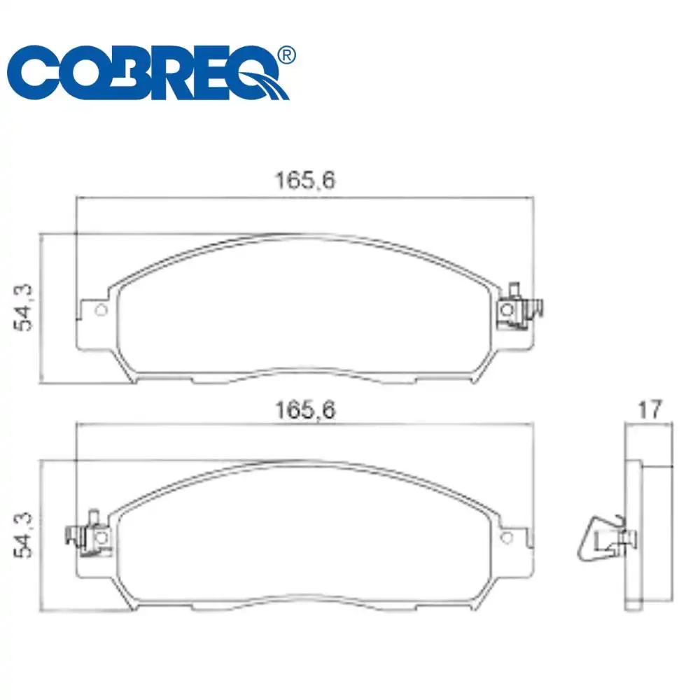 PASTILHA FREIO DIANTEIRA NISSAN FRONTIER 2017 A 2022 CERAMIC