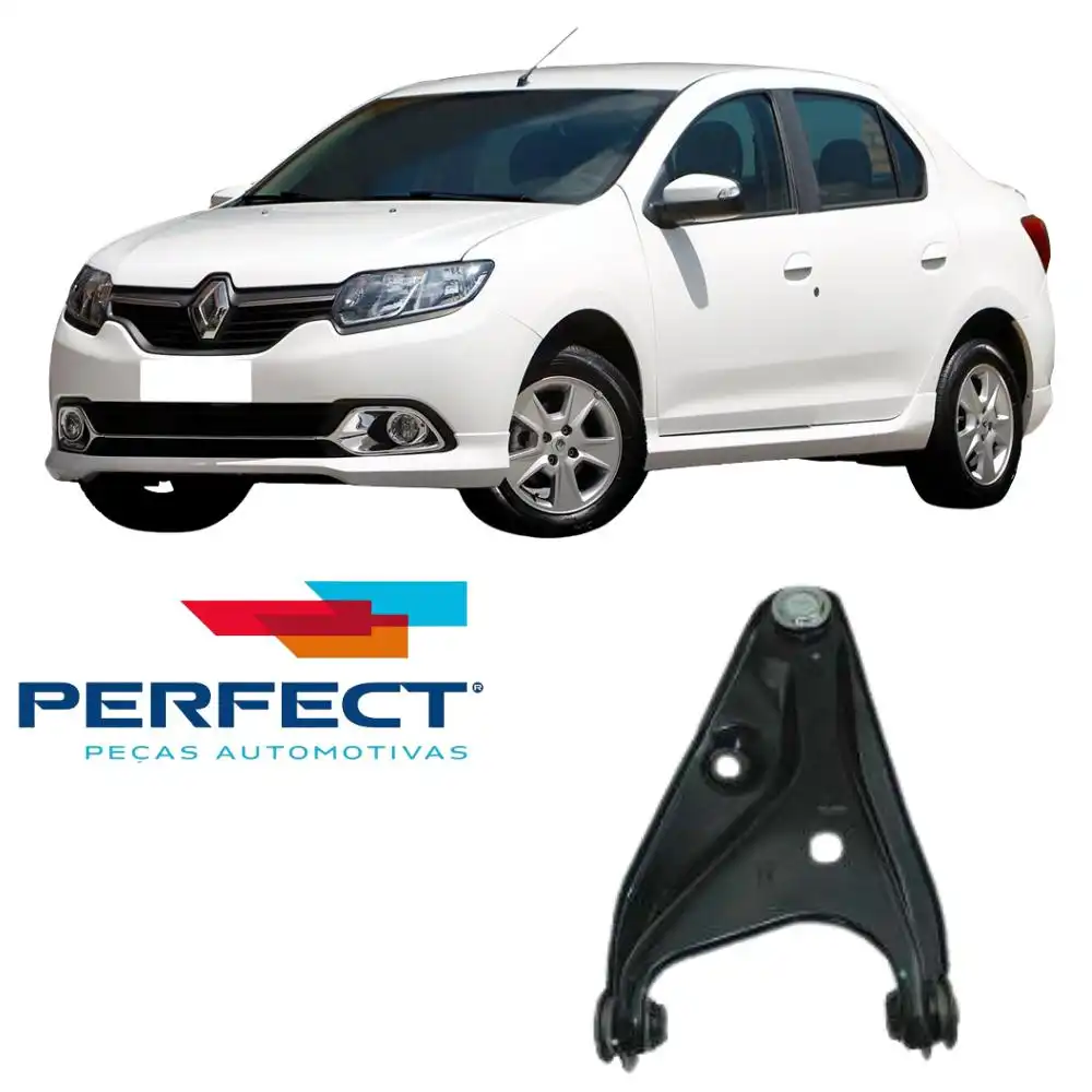 BANDEJA DIANTEIRA RENAULT LOGAN 2014 A 2019 DIR COM PIVO