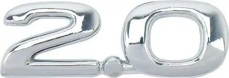 EMBLEMA 2.0 VECTRA 97/ CROMADO