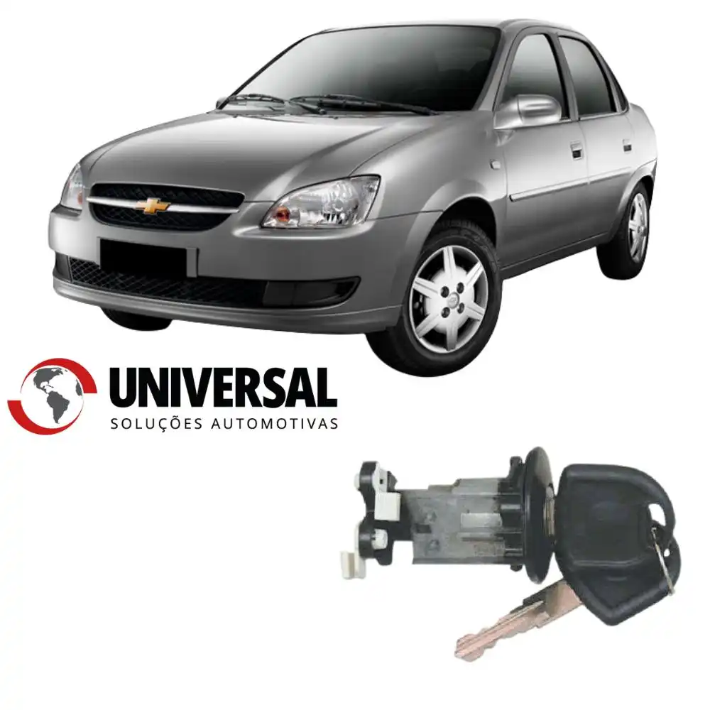 CILINDRO PORTA MALAS CLASSIC 2004 A 2010 COM CHAVE