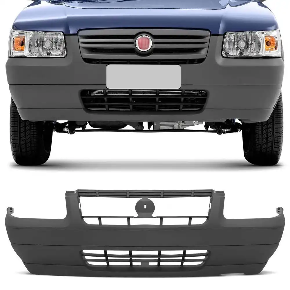 PARACHOQUE DIANTEIRO FIAT UNO ECONOMY 2008 A 2011 CINZA TEXT