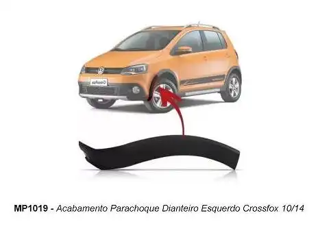 MOLDURA PARACHOQUE CROSSFOX 2010/ DIANT ESQ