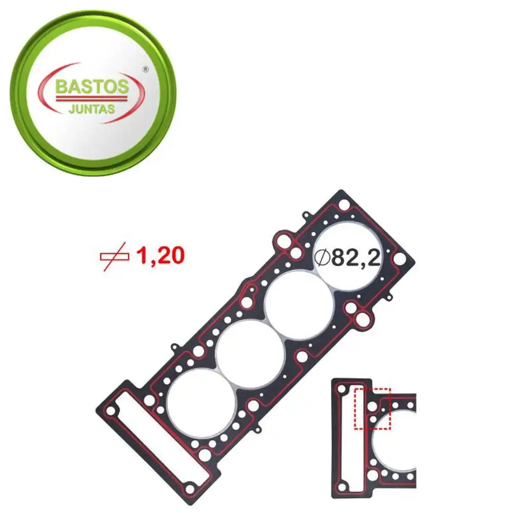 JUNTA CABECOTE FIAT PALIO 1.8 16V ETORQ 2011/ FIBRA