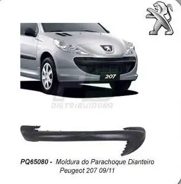 MOLDURA PARACHOQUE DIANT PEUGEOT 207 HOGGAR 09/13