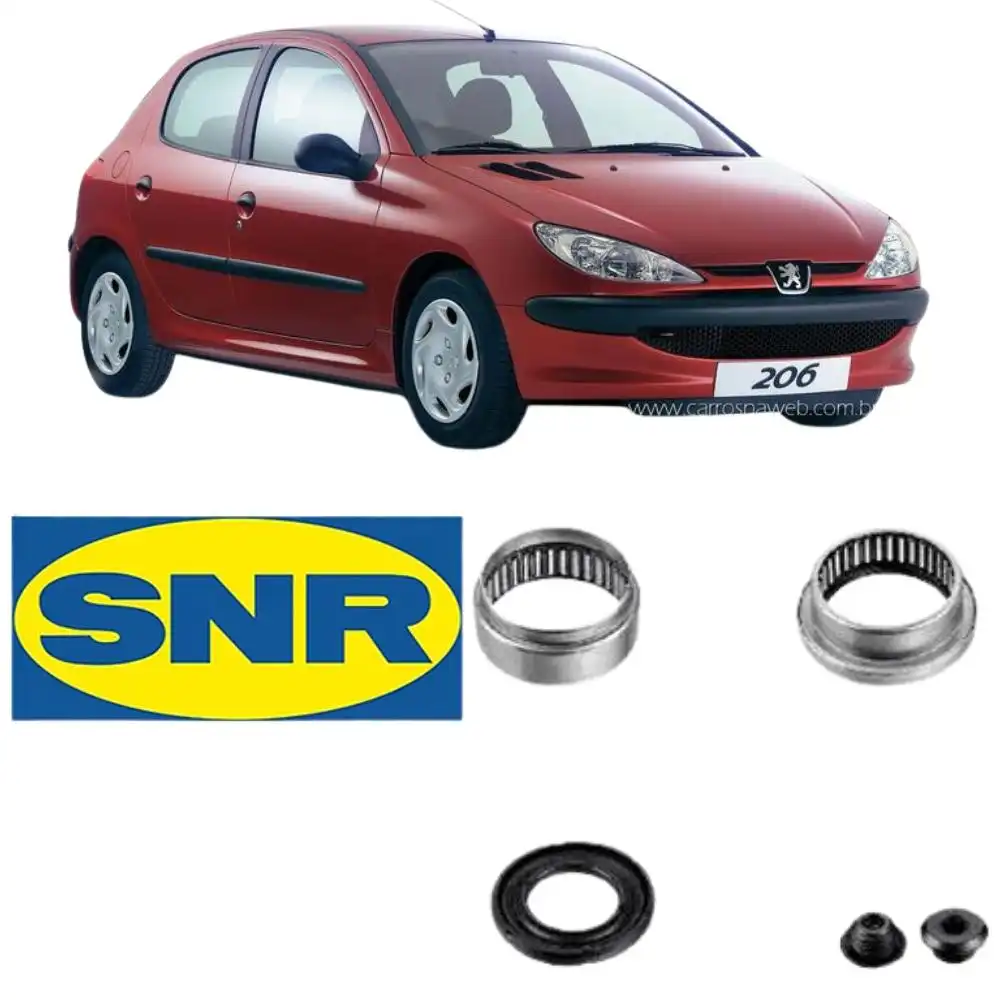 ROLAMENTO EIXO TRASEIRO PEUGEOT 206 1998 A 2010
