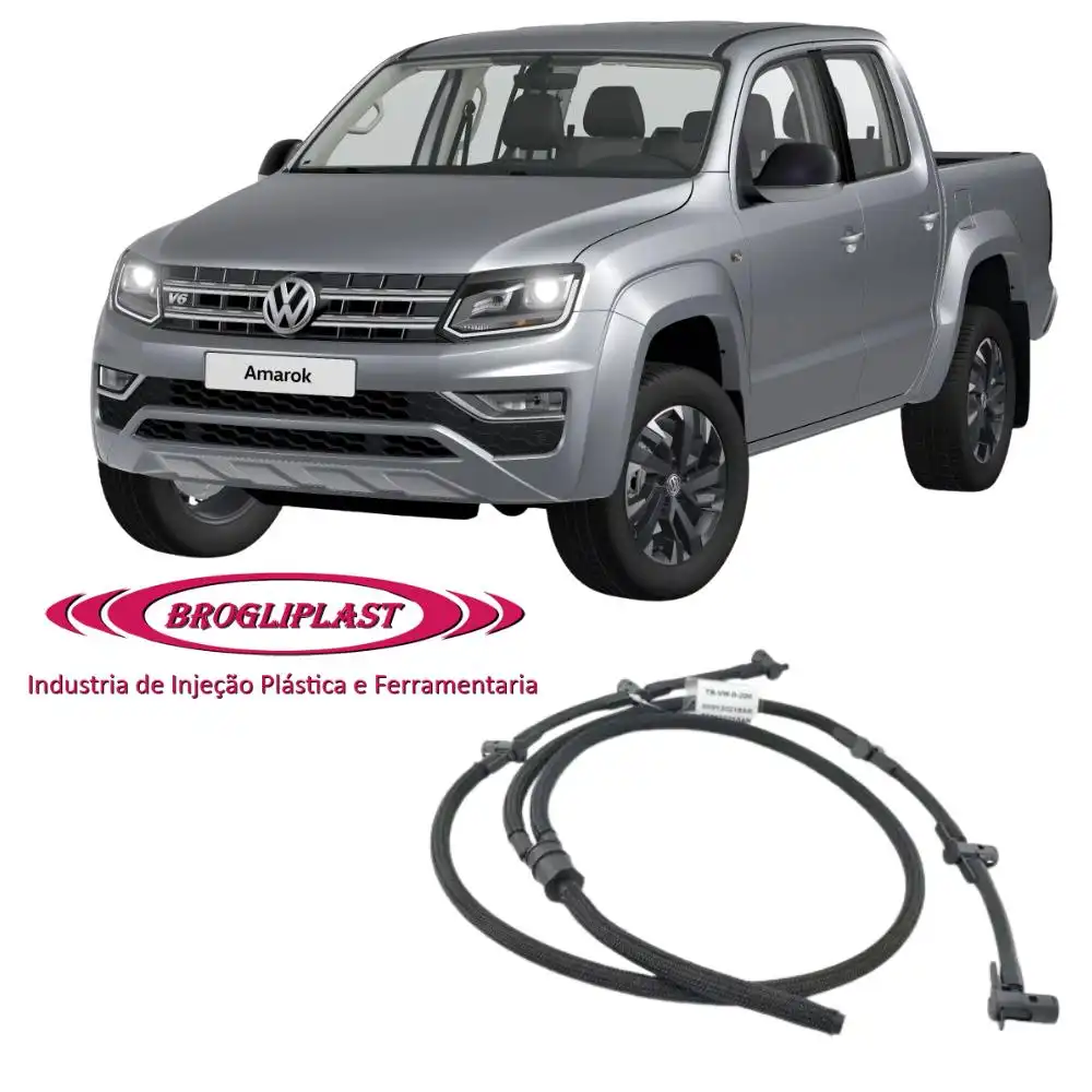 TUBO RETORNO BICO INJ AMAROK 3.0 V6 2017 A 2022