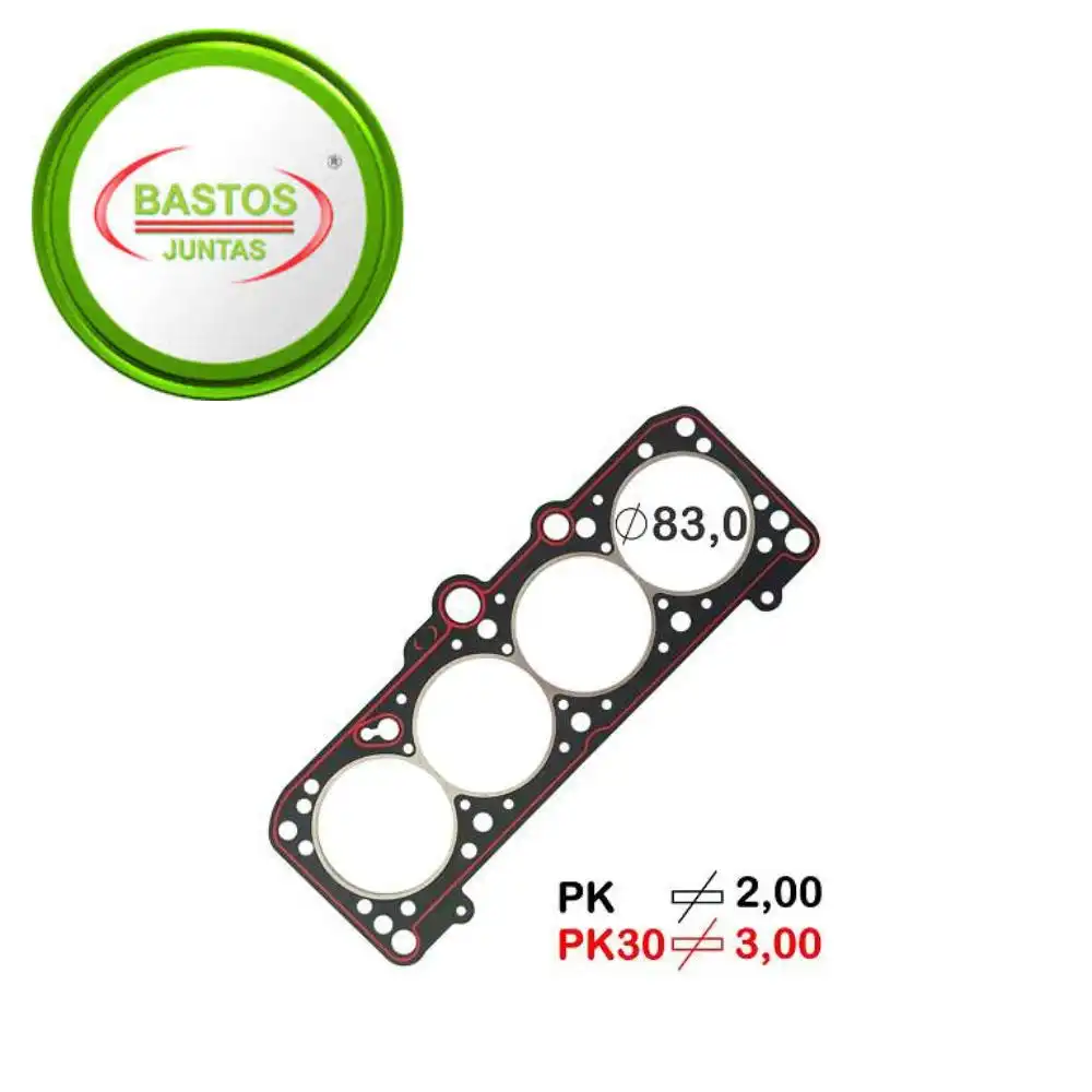 JUNTA CABECOTE GOLF 1.8 8V AP 1994 A 1997 FIBRA 3,00 MM