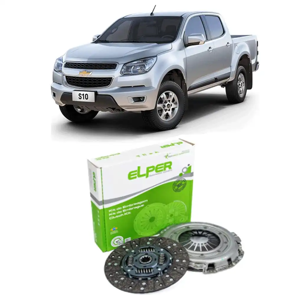 KIT EMBREAGEM S-10 2.5 16V FLEX 2015 A 2022 SEM ATUADOR