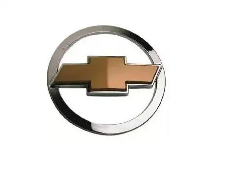 EMBLEMA TAMPA TRAS ZAFIRA (GRAVATA) CROMADO/DOURADO
