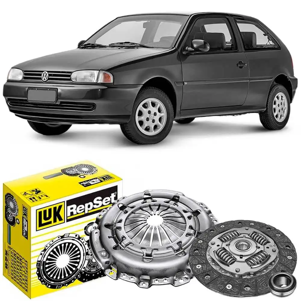 KIT EMBREAGEM GOL PLUS MI 1.0 AT 8V 16V COM ROLAMENTO