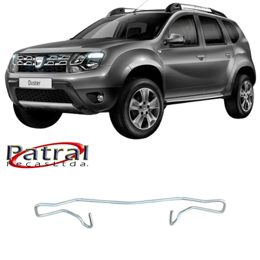 MOLA PASTILHA FREIO RENAULT DUSTER 1.6 2012 ACIMA