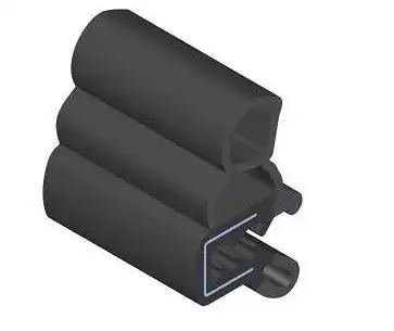 BORRACHA PORTA C/ ABA PEUGEOT 206 4P 1999 A 2016