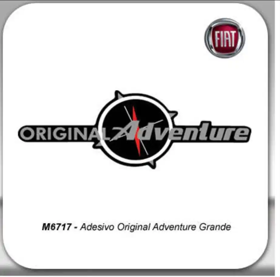 EMBLEMA FIAT ADVENTURE TDS LATERAL