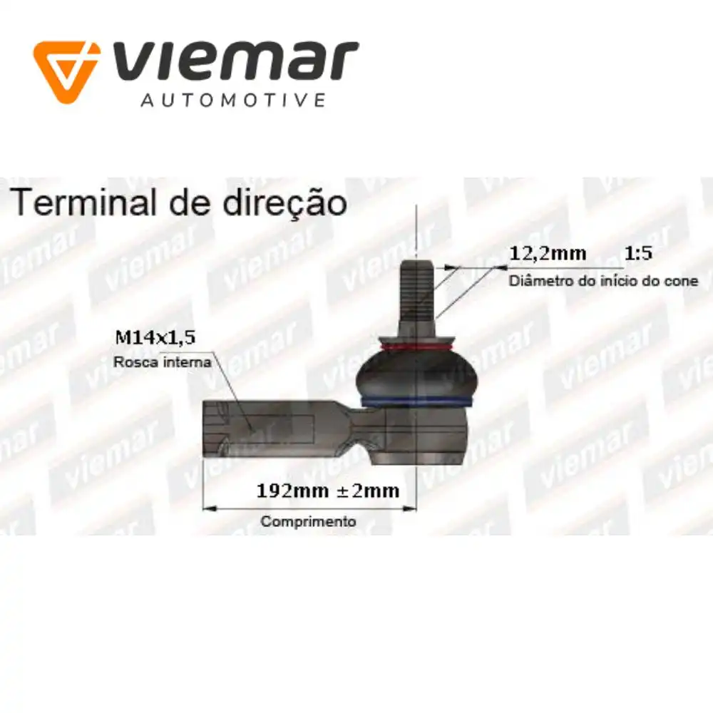 PONTEIRA DIRECAO CITROEN C3 12/ PEUGEOT 208 13/ DIR