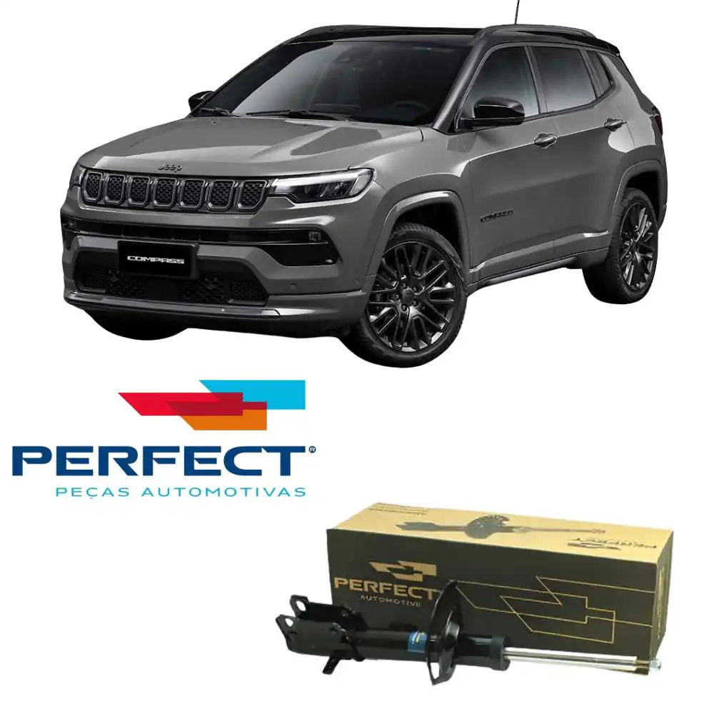 AMORTECEDOR DIANTEIRO COMPASS 1.3 2021 A 2023 ESQUERDO
