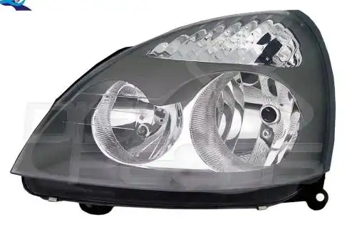 FAROL RENAULT CLIO 03/12 DIR C/MASCARA CINZA