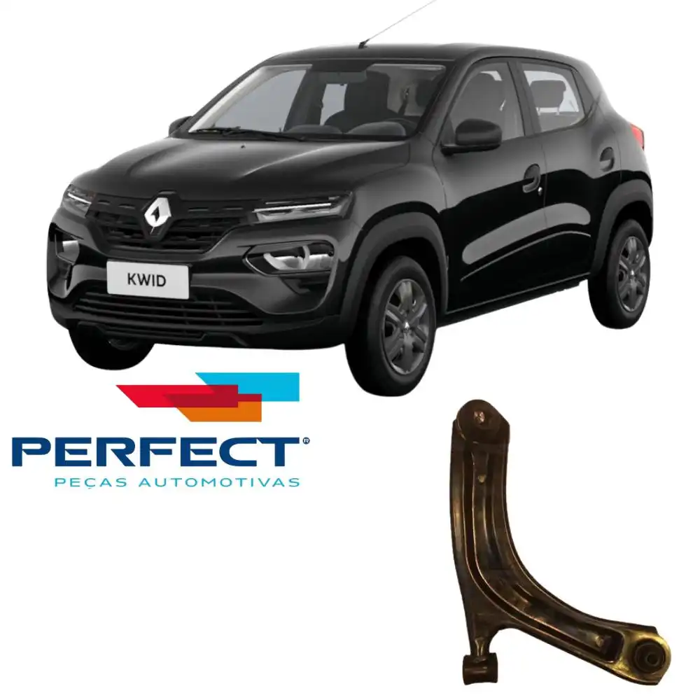 BANDEJA DIANTEIRA RENAULT KWID 2017 A 2024 DIREITA COM PIVO