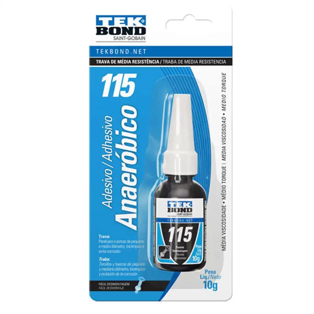 COLA TRAVA PARAFUSO 115 MEDIO TORQUE 50G