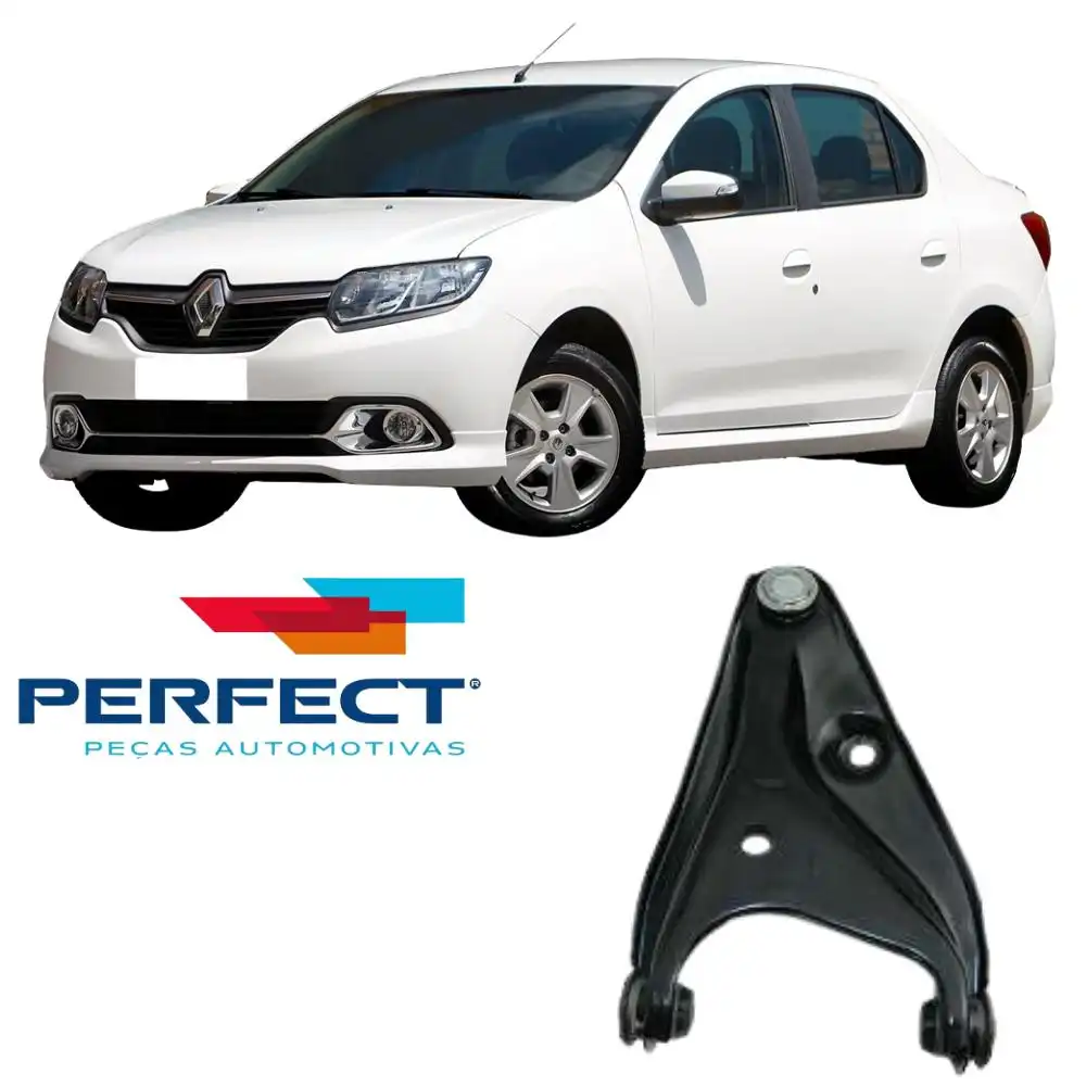 BANDEJA DIANTEIRA RENAULT LOGAN 2014 A 2019 ESQ COM PIVO