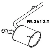 SILENC TRAS FIESTA SEDAN 1.6 ZETEC ROCAM 2001/