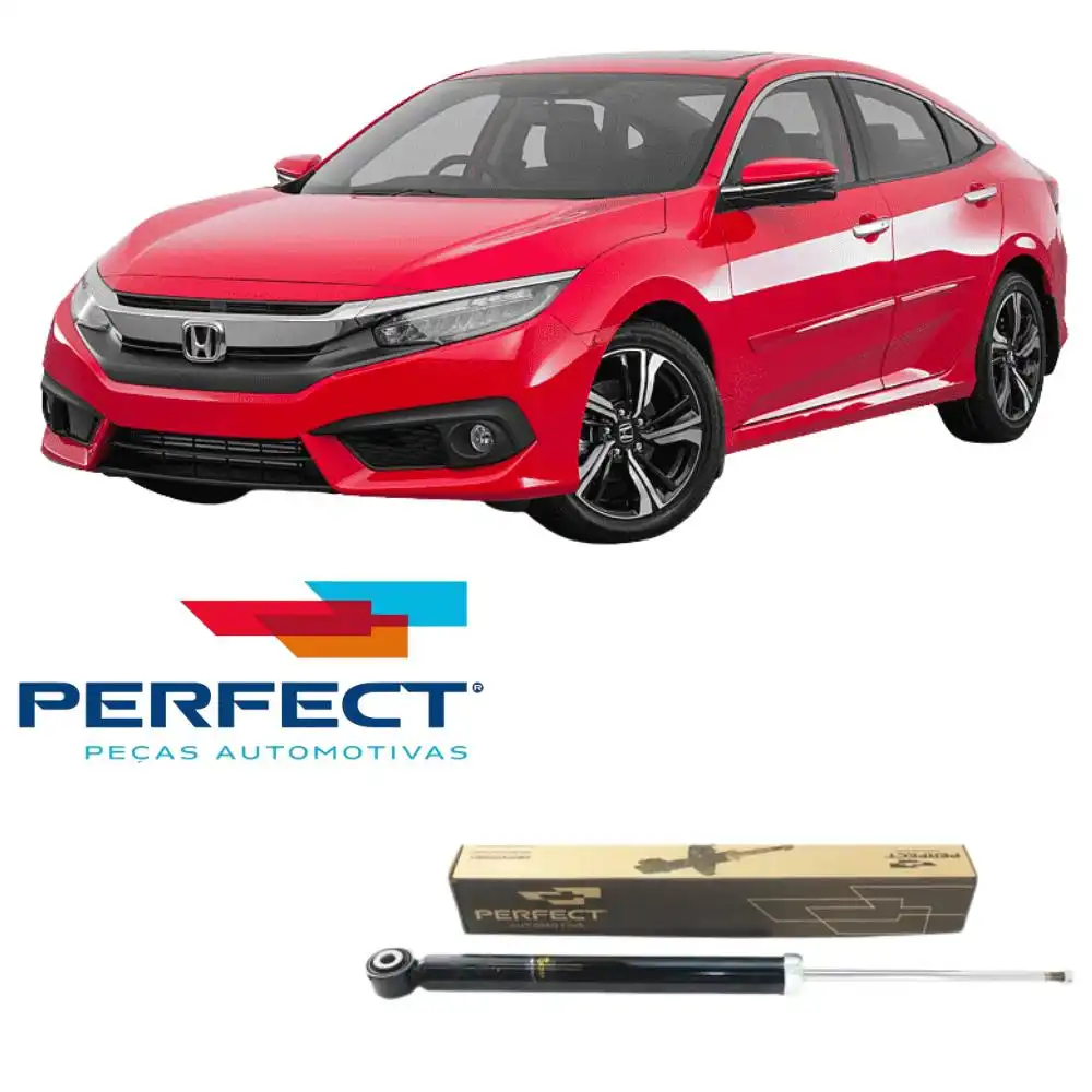 AMORTECEDOR TRASEIRO HONDA CIVIC 2017 A 2021