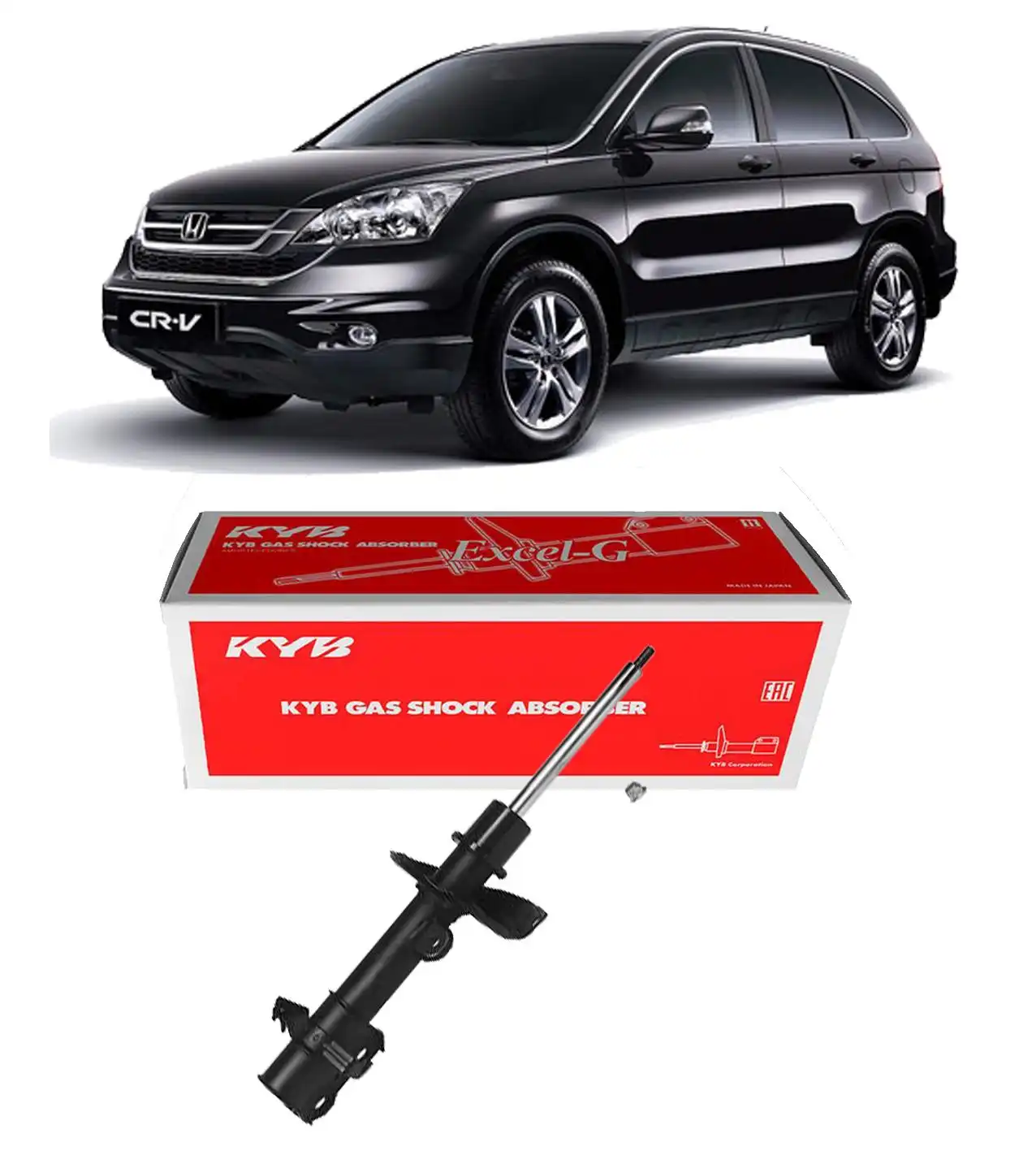 AMORTECEDOR DIANTEIRO HONDA CRV 2007 A 2016 DIREITO