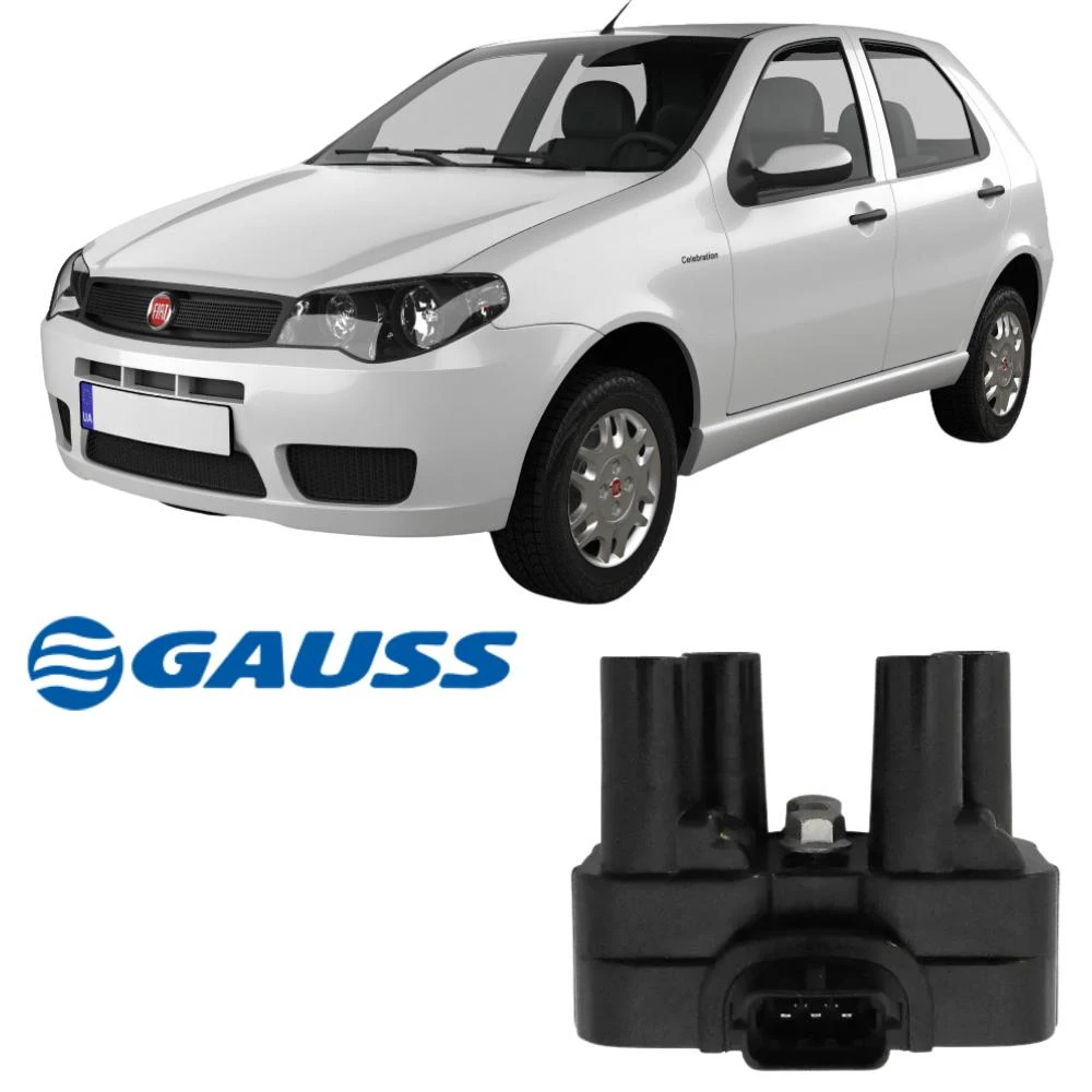 BOBINA INJ ELET FIAT UNO PALIO EVO 1.0 8V 12/ FLEX (3 PINOS)