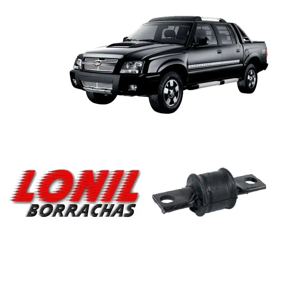 BUCHA AMORTECEDOR DIANTEIRO S-10 1995 A 2011 INFERIOR