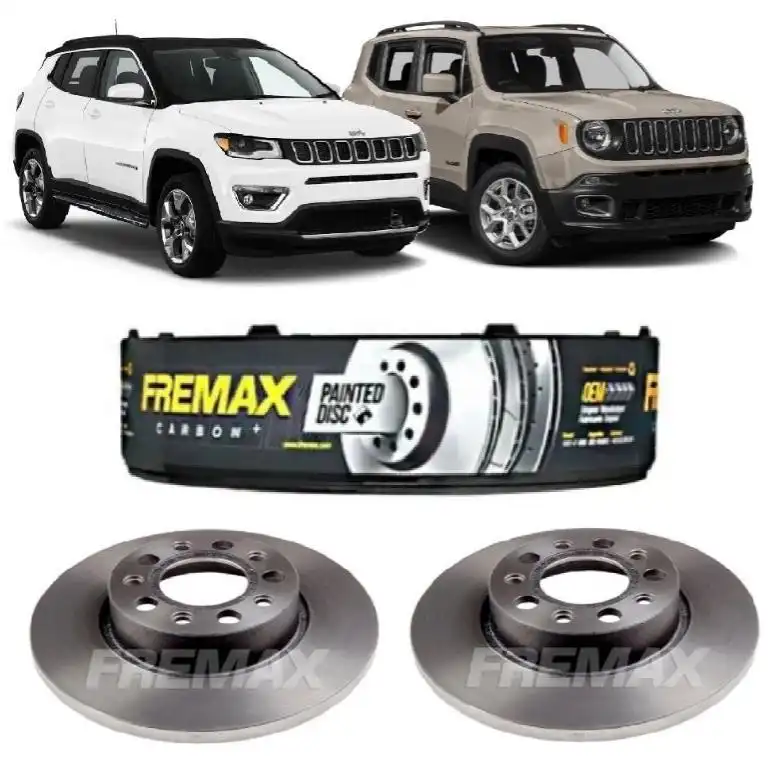 DISCO FREIO TRASEIRO JEEP COMPASS 2.0 2017 A 2021