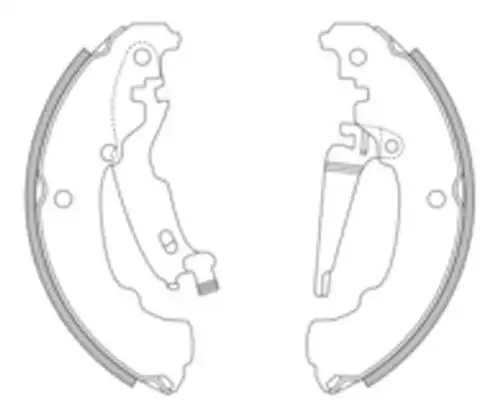 SAPATAS FREIO FIAT GRAND SIENA 12/ S/ABS