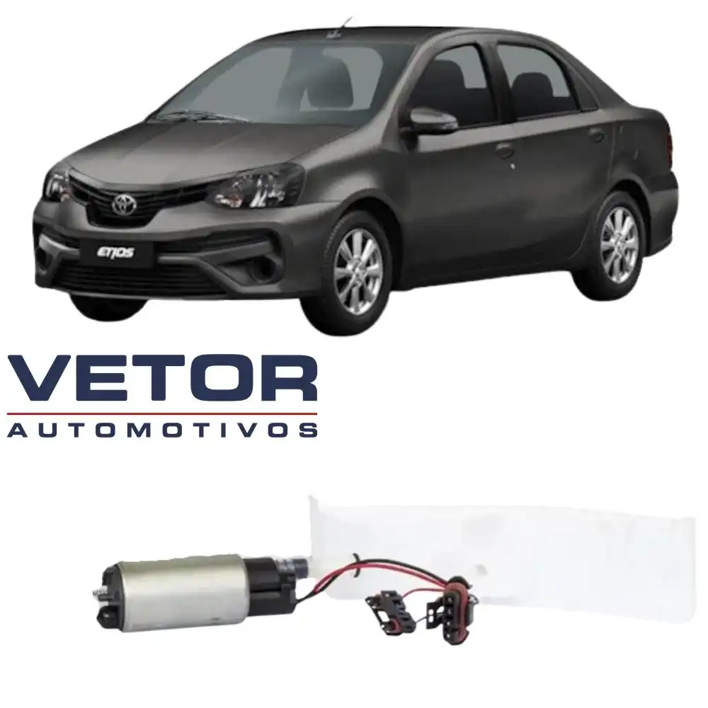 BOMBA COMBUSTIVEL INJECAO TOYOTA ETIOS 1.3 1.5 2013 A 2022