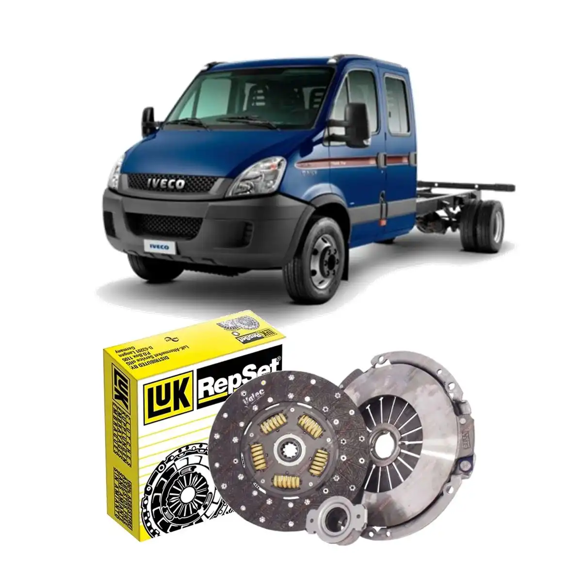 KIT EMBREAGEM IVECO DAILY 70C17 3.0 12/17