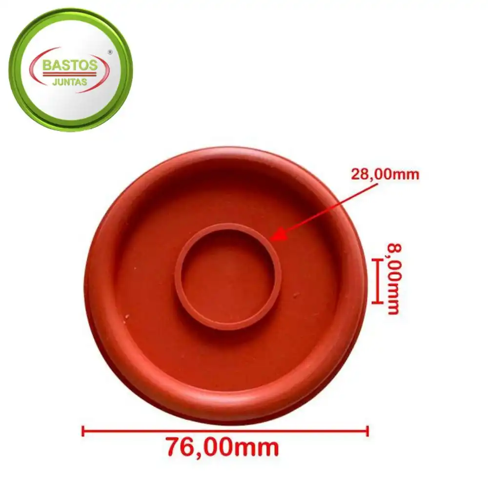 DIAFRAGMA ANTI CHAMA GOL 1.0 12V FLEX 2016 A 2023 SILICONE