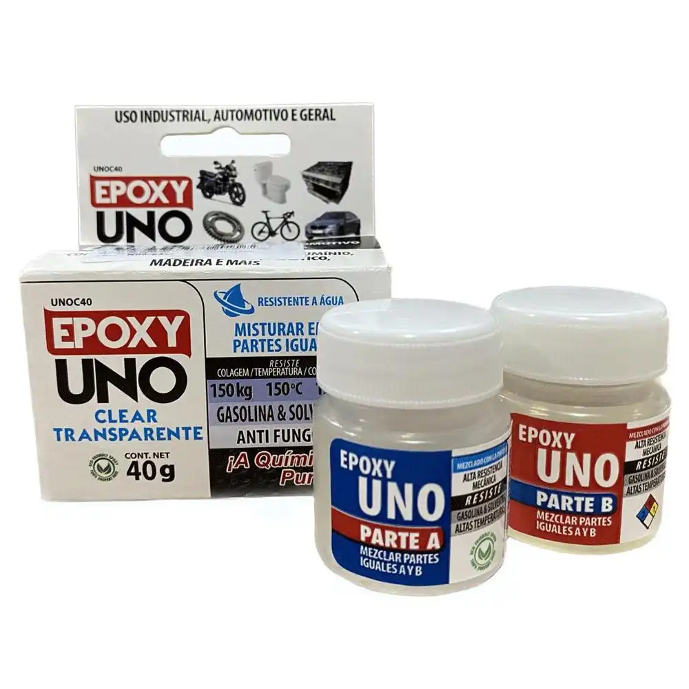 COLA EPOXI PEGATANKE UNO (40G) TRANSPARENTE