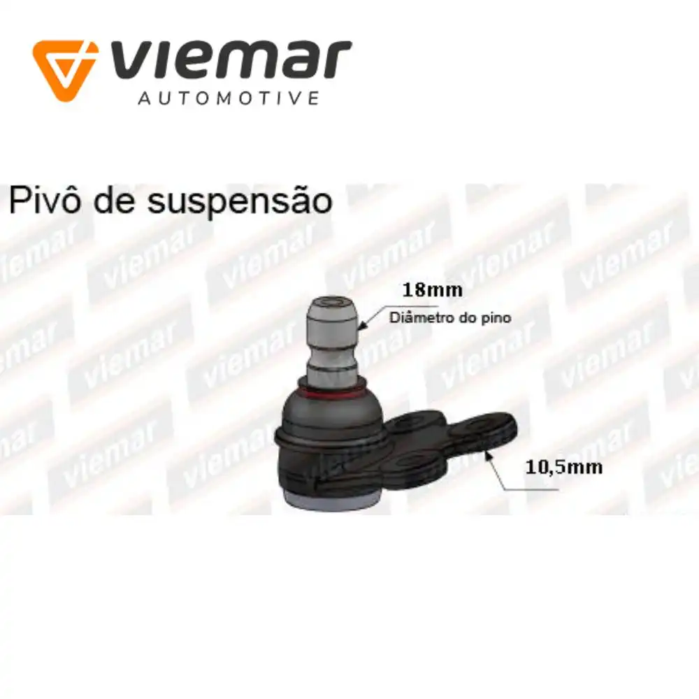 PIVO CITROEN XSARA 1997 A 2006 18MM