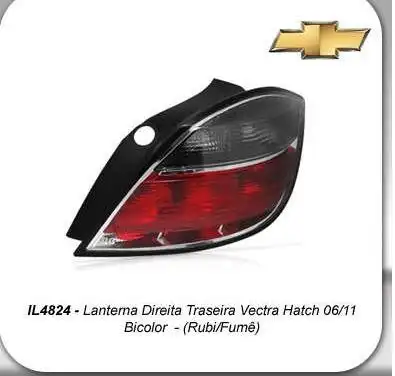 SINAL TRAS VECTRA HATCH 2006 A 2011 DIR BICOLOR (RUBI/FUME)