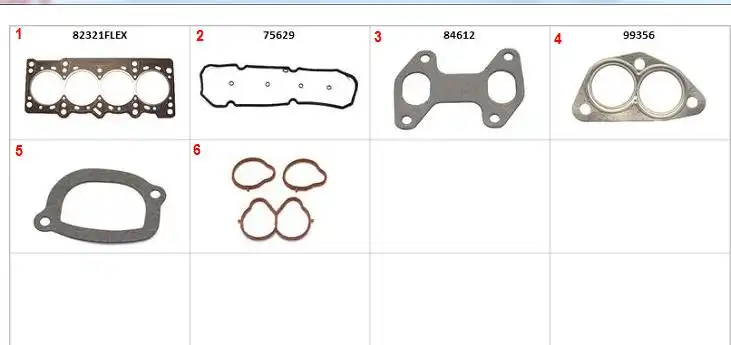 JUNTA MOTOR FIAT UNO 1.4 8V EVO FLEX 2010/ SUPERIOR